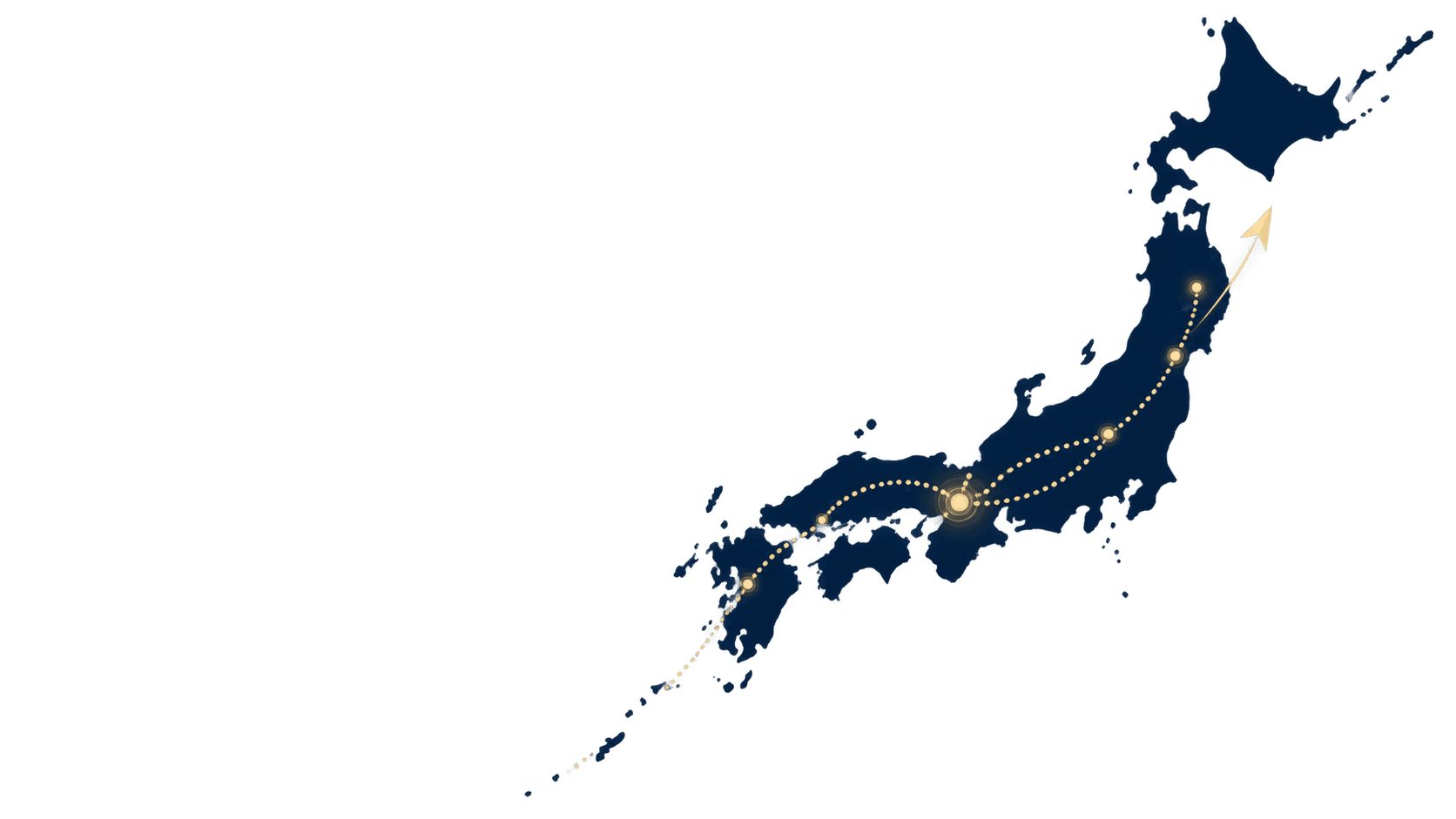 SEIKIの全国対応エリア拡大イメージ